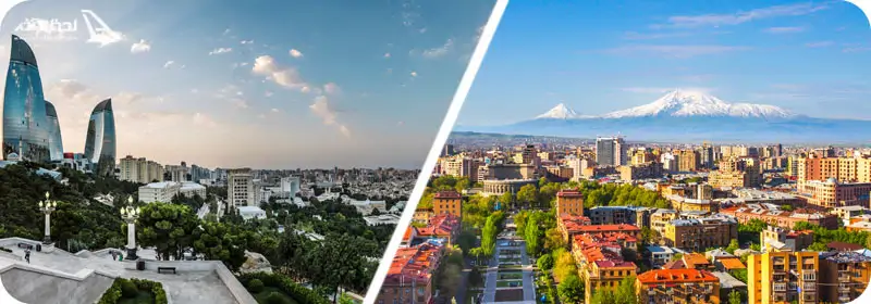 مقایسه باکو و ایروان از نظر آب و هوا