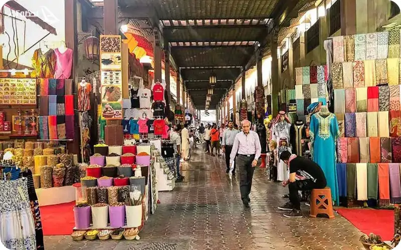 بازارچه پارچه دبی