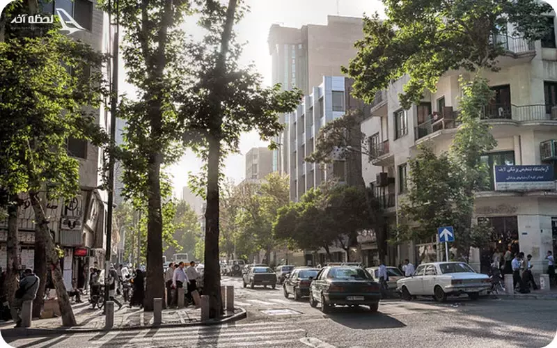 خیابان های غرب تهران