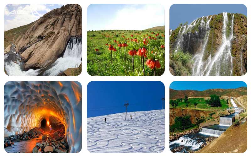 جاذبه های دیدنی کوهرنگ