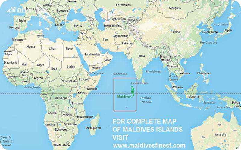 نقشه مالدیو