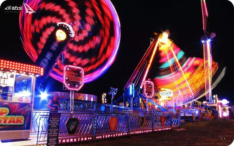 بازی های شهربازی هایلند کیش