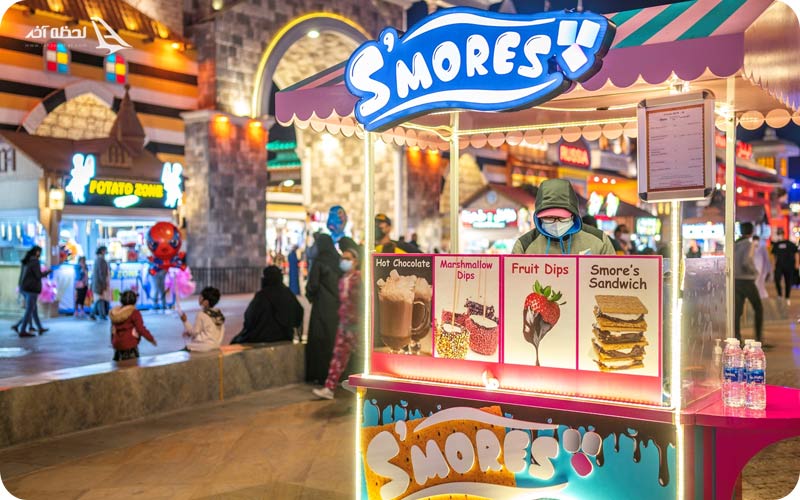 غرفه های دهکده جهانی دبی