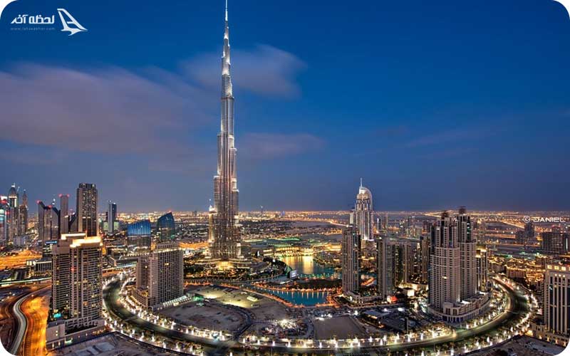 برج خلیف دبی از معروف ترین دیدنی های امارات