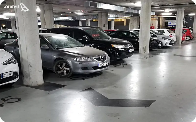 پارکینگ راه آهن تهران