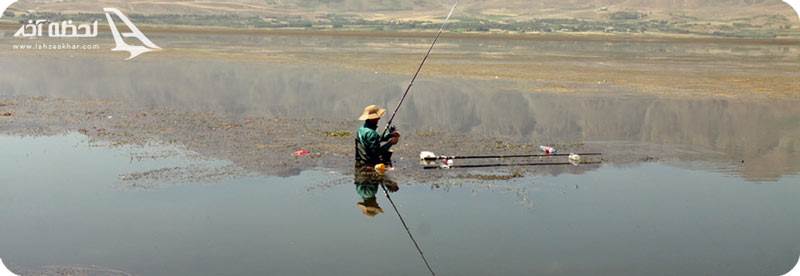 ماهیگیری در سد کرج