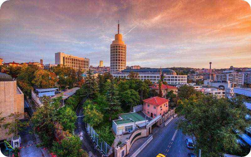 آنکارا، از مهم ترین شهرهای ترکیه