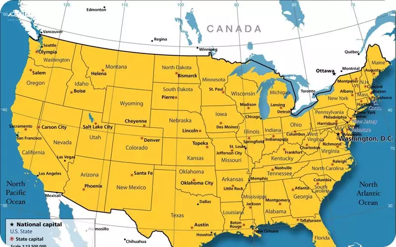 نقشه شیکاگو