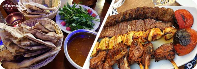 غذاهای رستوران سناتور لندن