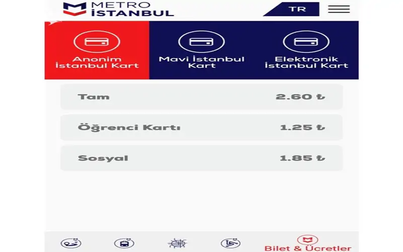 پلیکیشن مترو استانبول