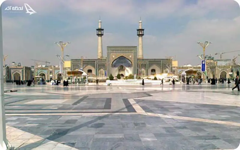 نقشه قسمت های مختلف حرم امام رضا