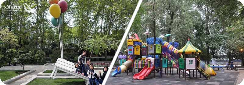 زمین بازی پارک ملت