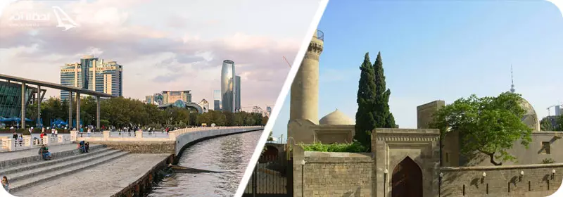 بلوار باکو و کاخ شروانشاهان