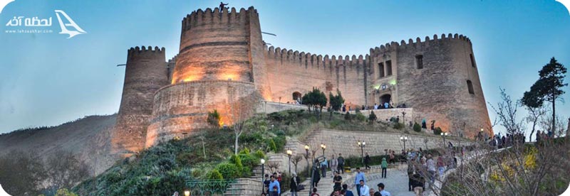 برج های قلعه فلک الافلاک