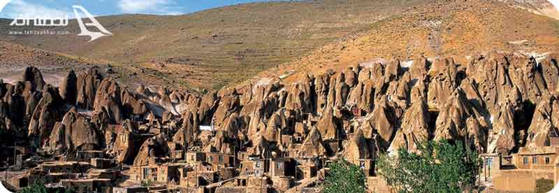عکس روستا صخره ای کندوان