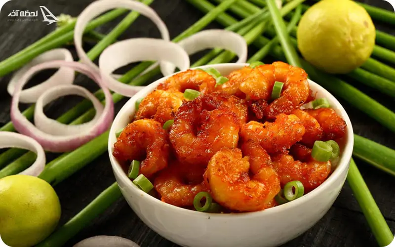 میگو کباب با رستوران مدرن تهرانی‌