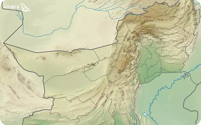 نقشه آب و هوای پاکستان