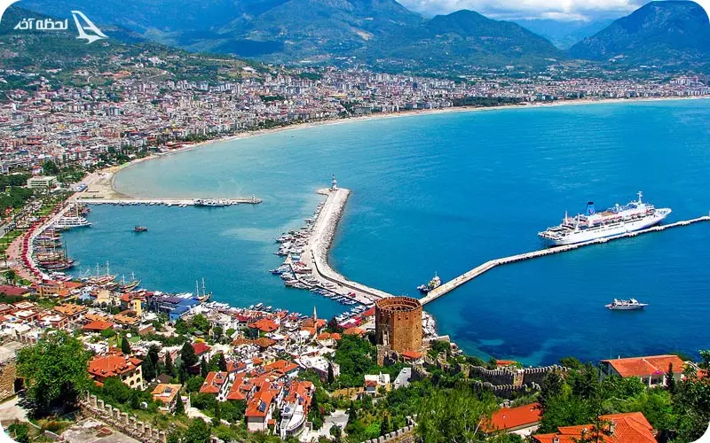 هزینه دسترسی از آنتالیا به آلانیا