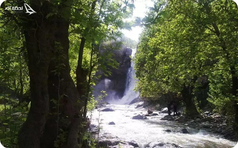 مسیر دسترسی و آدرس آبشار شلماش آدرس آبشار شلماش