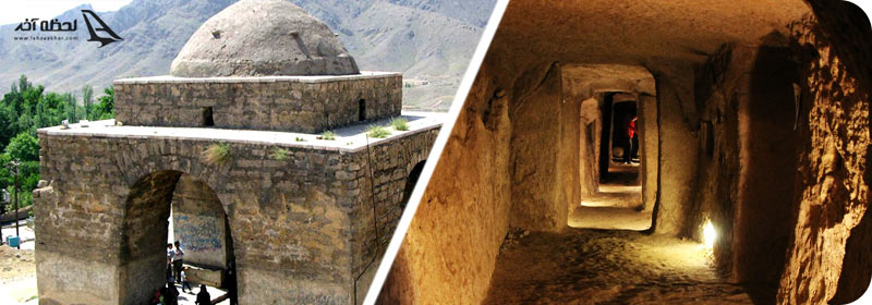 آتشکده نیاسر و شهر زیر زمینی نوش آباد