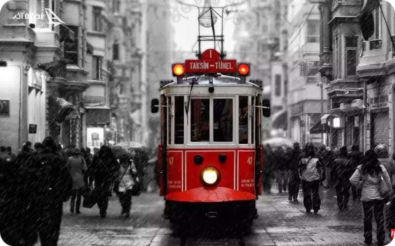 تراموا خط مترویی با دسترسی به اسکله و ساحل استانبول