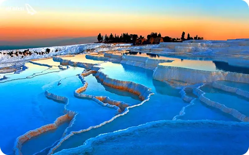 جاذبه های پاموک کاله