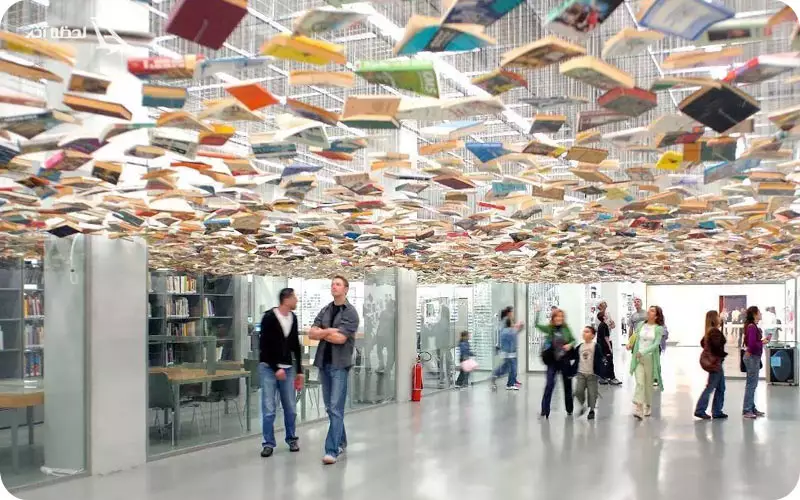 کتابخانه موزه هنر مدرن استانبول