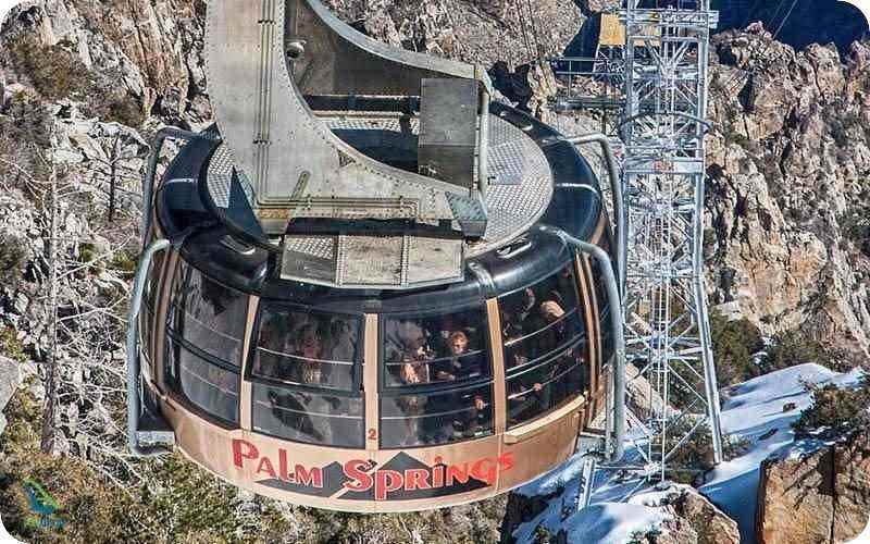 تراموای هوایی پالم اسپرینگ آمریکا