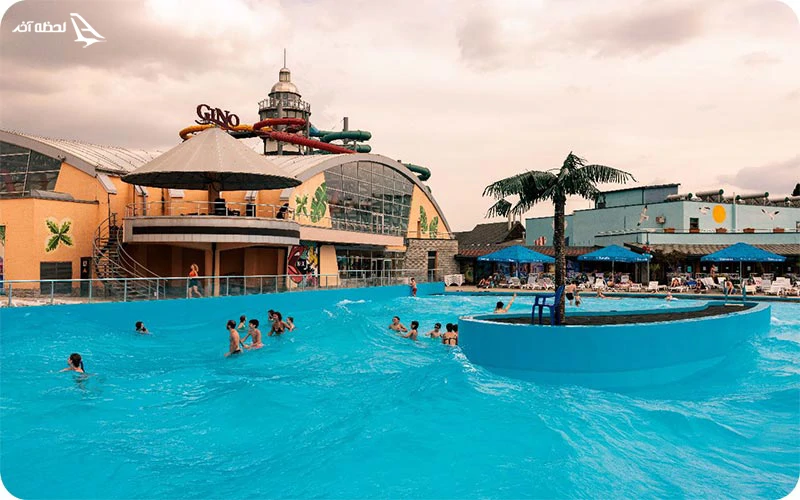 امکانات رفاهی، تفریحی پارک آبی جینو تفلیس شهرت جهانی داره! امکانات پارک آبی تفلیس