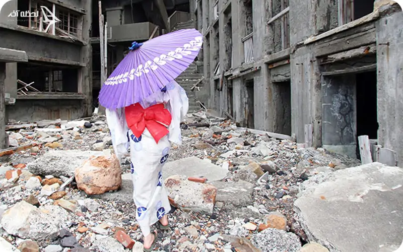 جزیره هاشیما در ژاپن