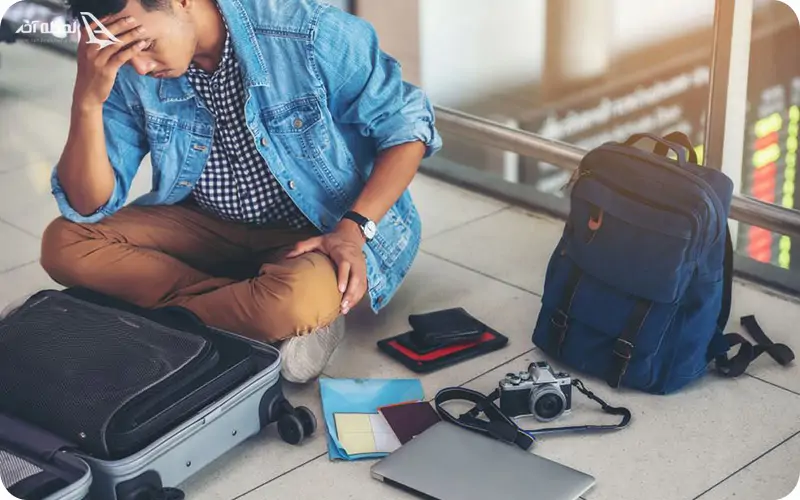 گم کردن مدارک در اولین تجربه سفر خارجی 