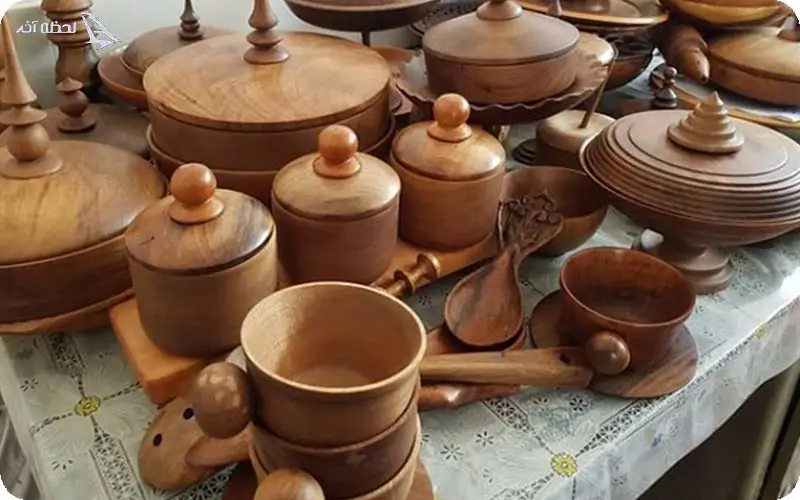 محصولات چوبی همدان، هنری که به سوغات تبدیل شده است محصولات چوبی سوغات همدان