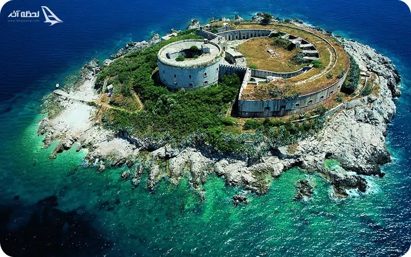 جزیره مامولا در مونته نگرو