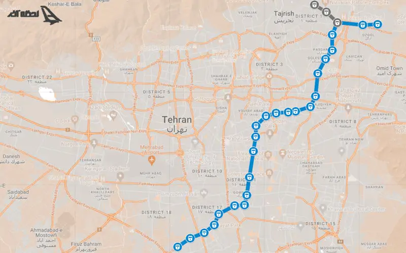 خط 3 مترو تهران