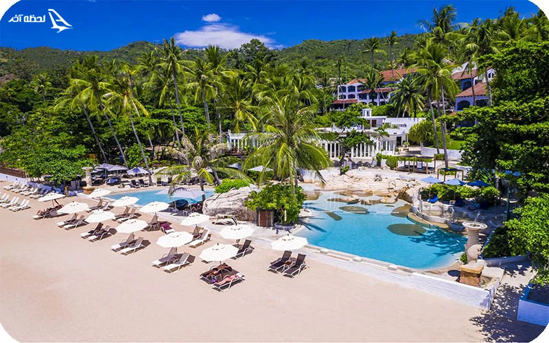 این سواحل ساموئی را برای اقامت انتخاب کنید.