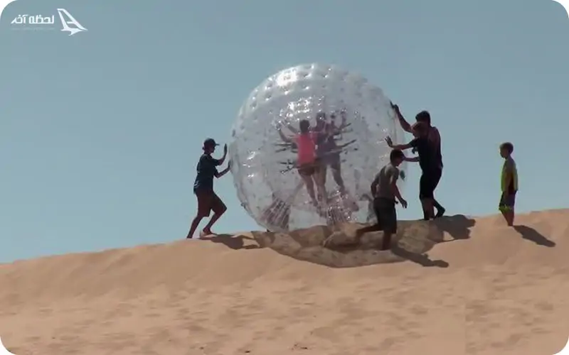 سافاری کیش از تفریحات مهیج و جذاب برای کودکان است.