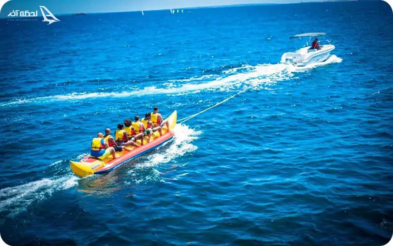 شاتل سواری در کیش تجربه یک تفریح آبی دسته جمعی
