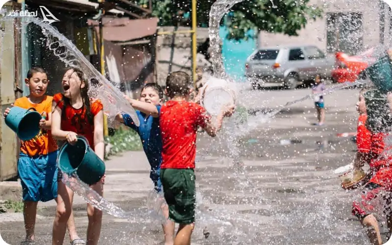 زمان و مکان برگزاری جشن آب وارداوار ارمنستان