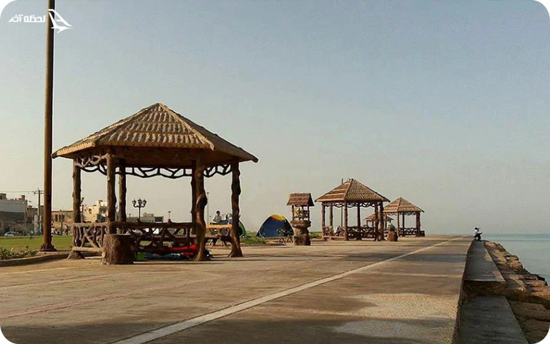 پارک ساحلی آب شیرین کن؛ جایی برای آرامش در کنار خلیج فارس
