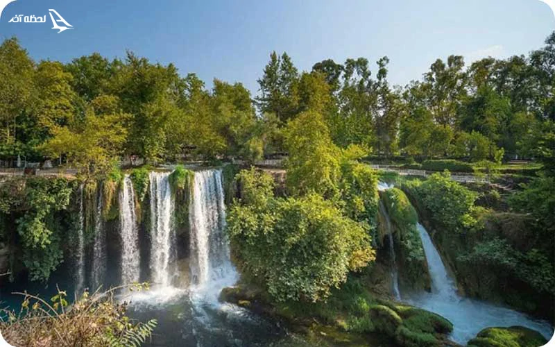 آبشار دودن بالایی؛ سرسبز و آرام با مناظری بی‌نظیر