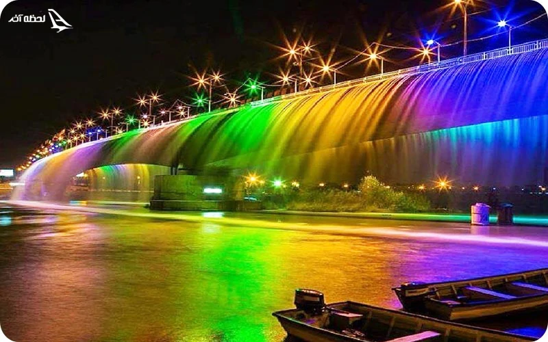 آبشار مصنوعی اهواز؛ طولانی ترین آبشار مصنوعی خاورمیانه آبشار مصنوعی اهواز