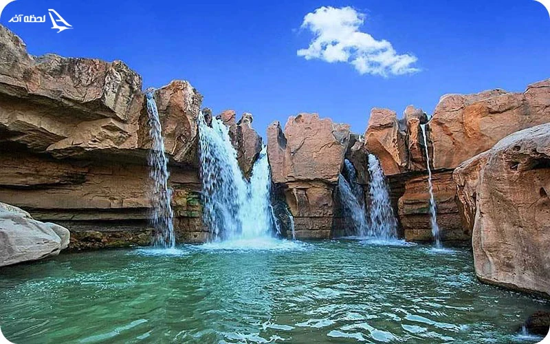 آبشار زیبای هرگلان عجب شیر آبشار هرگلان؛ رازی از طبیعت بکر