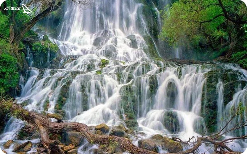 آبشار وارک استان لرستان آبشار وارک
