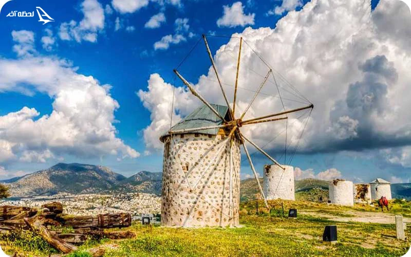 آسیابهای بادی بدروم آسیابهای بادی؛ تماشای مناظر پانوراما
