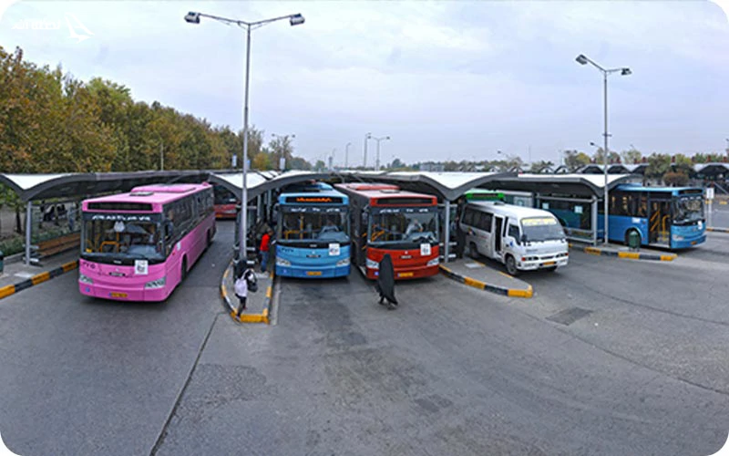 رفتن به پارک ارم با اتوبوس دسترسی سریع و اقتصادی با اتوبوس