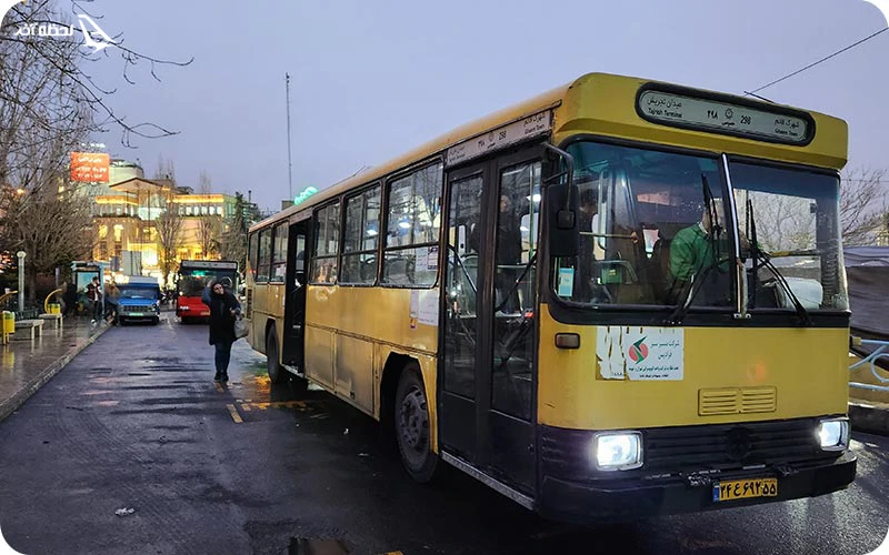 مسیر دسترسی به پارک نیاوران با اتوبوس مسیر دسترسی به پارک نیاوران با اتوبوس