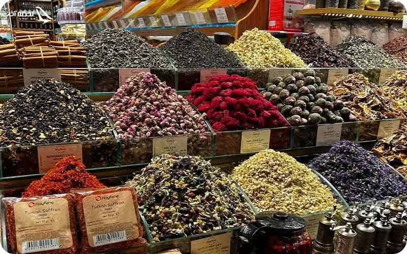 ادویه‌های معطر رنگ و طعم آشپزی ترکی