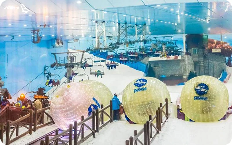 پیست اسکی سرپوشیده دبی پیست اسکی دبی