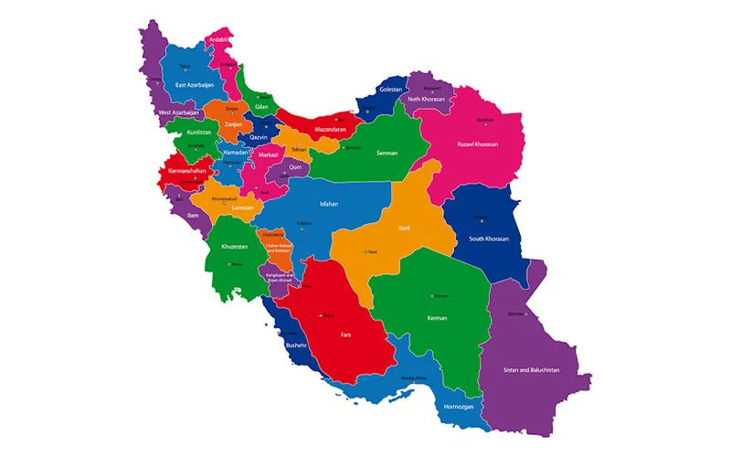 نقشه ایران نقشه ایران