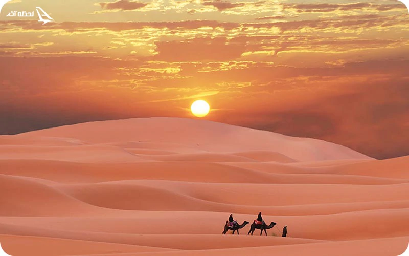 صحرای آفریقا در شمال کشور آفریقا صحرای آفریقا